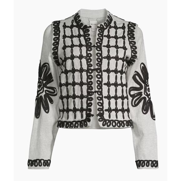 NIC+ZOE Romantic Soutache Knit Jacket NWT‎ XS $224 - Picture 1 of 9